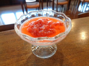 2026.4.22苺のパンナコッタ