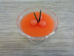 2024.8.7すいかの杏仁豆腐