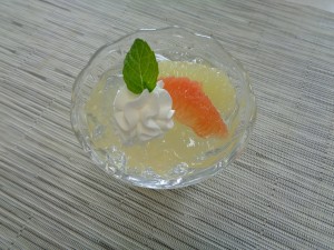 2024.5.15グレープフルーツゼリー